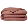 Image de Housse de couette TODAY Essential - 220 x 240 cm - 2 personnes - 100% Coton uni - Terracotta