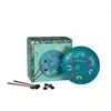 Image de Jeu éducatif musical - MOULIN ROTY - Dans la jungle - Tambour à languettes - Bleu - 845 g
