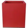 Image de Bac à fleurs RIVIERA Granit - 395x395x445 cm - 38 L - Rouge