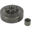 Image de Pignon étoile 3/8 - 8 dents adaptable pour tronçonneuse DOLMAR modèles CA CA-114 122 122SL 122SI 123 133 PS9000 PS9010