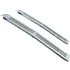 Image de Jeu de 2 rampes droites et pliables en acier - L : 193 x l: 25 cm