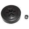 Image de Pignon étoile 3/8 lp - 6 dents adaptable pour tronçonneuse HOMELITE modèles 20 23 25 27 2500 2700 3300 3314 3316 3350