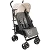 Image de Poussette Canne Confort FORMULA BABY - Gris anthracite - Dossier inclinable - Roues avec suspensions