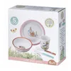 Image de Coffret vaisselle Pierre Lapin Rose - Pierre Lapin - 5 pièces - Rebords ergonomiques - Adapté aux petites mains