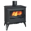 Image de Godin Poêle à bois fonte 8kw anthracite - 388151ANTH