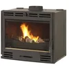 Image de Insert à bois - GODIN - 663258anthracite - 10 kW - Turbo 2 vitesses - Raccordement Ø180 mm