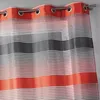 Image de Panneau 140x240cm en organza rayure horizontale 