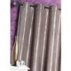 Image de Rideau dAmeublement - HOME MAISON - Taupe - 135 x 260cm - Taffetas Froissé - Tamisant