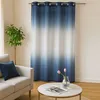 Image de Voilage tie and dye coloré Bleu 140x240 cm