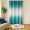 Image de Voilage tie and dye coloré Turquoise 140x240 cm