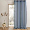 Image de Voilage organza - Effet résille Bleu 140x260 cm