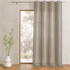 Image de Voilage organza uni prêt à poser Taupe 140x240 cm