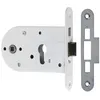 Image de Serrure à larder - BRICARD - 2500021 - axe 110 mm - entraxe 60 mm - têtière 140x25x3 mm