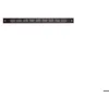 Image de Grille plat interieur simple 475x20mm brun - RENSON - 00478303