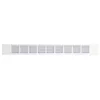 Image de Grille plate 488 375x30mm blanc - RENSON - 9104