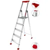 Image de Escabeau aluminium MaxiBat 6 marches - HANGER - 100203