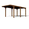 Image de CARPORT BOIS 1 VOITURE 165M² 6 POTEAUX 12X12