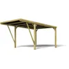 Image de CARPORT BOIS 1 VOITURE 165M² 4 POTEAUX 12x12