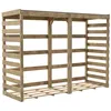 Image de ABRI BUCHES BOIS XL 238X82X174CM