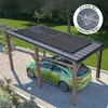 Image de Carport solaire bois Elio - 155 m²
