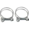 Image de Collier de serrage inox double fil 25 - 28 mm CAP VERT - Lot de 2