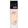 Image de Fond de teint - GEMEY MAYBELLINE - Fit Me - Liquide - Teinte 115 Ivoire - Tous types de peau