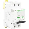 Image de Schneider Electric IC60N Disjoncteur Acti9 2P 63A courbe C 50/60 Hz blanc - A9F74263