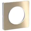 Image de Plaque Schneider Odace Touch Bronze Brossé 1 Poste