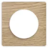 Image de Plaque odace touch matière avec liseré blanc entraxe 71mm (translucide blanc - 71mm - 1