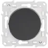 Image de SCHNEIDER ELECTRIC Interrupteur poussoir Odace anthracite
