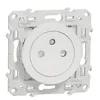 Image de Prise de courant - Schneider - Odace Styl - Blanc - 16A - 250V - 2P+T