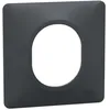 Image de Plaque de finition - SCHNEIDER ELECTRIC - Ovalis - Anthracite - Plastique recyclé - 1 poste