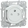 Image de Prise double affleurante avec terre 16A blanc - Odace - Schneider