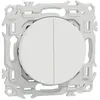 Image de Interrupteur multifonctionnel - SCHNEIDER - Odace - Blanc - 10AX 250V - IK04 IP21D