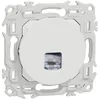 Image de Prise RJ45 Cat6 STP - Schneider - Odace - Blindée - Blanche - Compatible Gigabit et PoE+