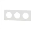 Image de Odace Plaque 3 Postes Blanc