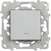 Image de Bouton poussoir + voyant LED 10A - aluminium - Unica - Schneider