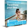 Image de Coffret Cadeau SMARTBOX - Séjour en amoureux Parenthèse pour deux - 1 nuit avec ou sans petit-déjeuner selon les partenaires pour 2
