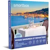 Image de Coffret Cadeau SMARTBOX - Voyage savoureux et romantique - 1 nuit avec petit-déjeuner et dîner de chef pour 2 personnes