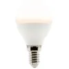 Image de Ampoule LED sphérique E14 52W - Blanc chaud - 470lm 2700K - Zenitech