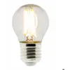 Image de Ampoule déco filament LED sphérique 4W E27 470lm 2700K - Blanc chaud - Zenitech