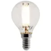 Image de Ampoule déco filament LED sphérique 4W E14 470lm 2700K - Blanc chaud - Zenitech