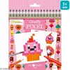 Image de Cahier de coloriage - Graffy Pixel - Gourmandises Kawaï - 24 pages - Pour enfants - Mixte