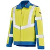 Image de Blouson de travail haute visibilité mixte LUTEA WORK VISION 2 jaune fluo/bleu azur T0 - LAFON - LA-3HVNCP-592-0