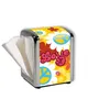 Image de Distributeur de Serviettes Peace & Love - Distributeur en Métal - 14x10cm - Blanc - Adulte