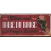Image de Plaque déco métal murale - SUD TRADING COMPANY
