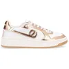 Image de Basket femme - NO NAME - Plato M Straps - Beige - Scratch - Textile