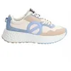 Image de Chaussures NO NAME CARTER JOGGER SUEDE CREAM/DOVE/SMOKE Bleu