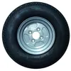 Image de Roue complète remorque 500x10   4 trous 100 mm acier robuste