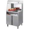 Image de Chauffe-frites électrique professionnel sur roues - Casselin - Gris - 1200 Watt - 4 ampoules chauffantes